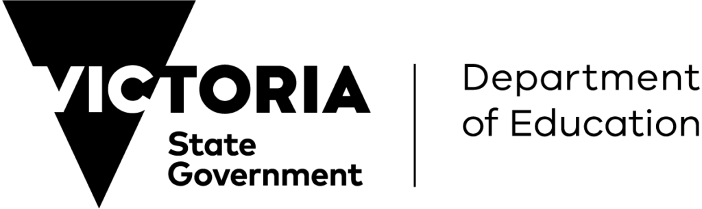 VIC GOV EDUCATION LOGO GOV BLUE RGB K